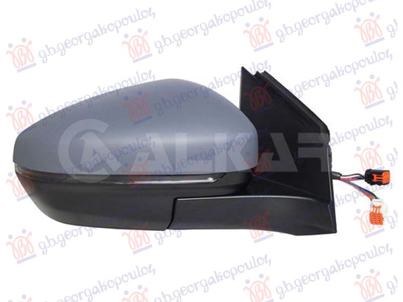 ΚΑΘΡΕΦΤΗΣ ΗΛΕΚΤΡΙΚΟΣ ΘΕΡΜΑΙΝΟΜΕΝΟΣ ΗΛΕΚΤΡΙΚΑ ΑΝΑΚΛΙΝΟΜΕΝΟΣ ΒΑΦΟΜΕΝΟΣ (ΜΕ ΦΛΑΣ-ΦΩΣ ΑΣΦΑΛΕΙΑΣ-ΑΙΣΘΗΤΗΡΑ) (CONVEX GLASS) ΔΕΞ