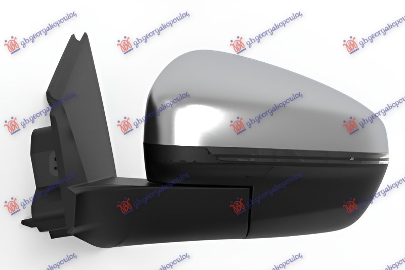 ΚΑΘΡΕΦΤΗΣ ΗΛΕΚ. ΘΕΡΜ. ΗΛΕΚ. ΑΝΑΚ. ΜΕ ΜΝΗΜΗ ΧΡΩΜΙΟ (ΜΕ ΦΛΑΣ & ΦΩΣ ΑΣΦ. & BLIS) (10H8P+10H8P) (CONVEX GLASS) ΑΡ