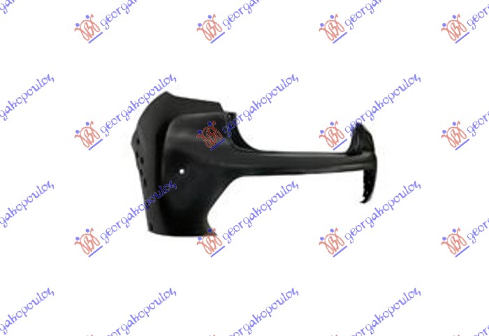 ΠΡΟΦΥΛΑΚΤΗΡΑΣ ΠΙΣΩ ΑΝΩ ΒΑΦΟΜΕΝΟΣ (ΜΕ ΤΡΥΠΕΣ ΓΙΑ ΚΟΥΡΜΠΕΣ) (ΜΕ 2 PDC)