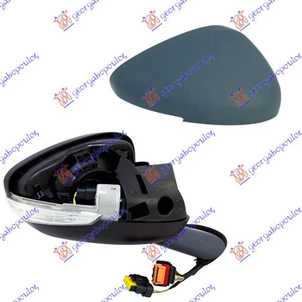 ΚΑΘΡΕΦΤΗΣ ΗΛ.ΘΕΡ. ΗΛ.ΑΝ.& ΜΝ. ΒΑΦ. Μ/ΦΛ. & ΦΩΣ ΑΣΦ. & ΑΙΣΘ. 10H/10P+6H/6P (Α ΠΟΙΟΤΗΤΑ) (CONVEX GLASS) ΔΕΞ