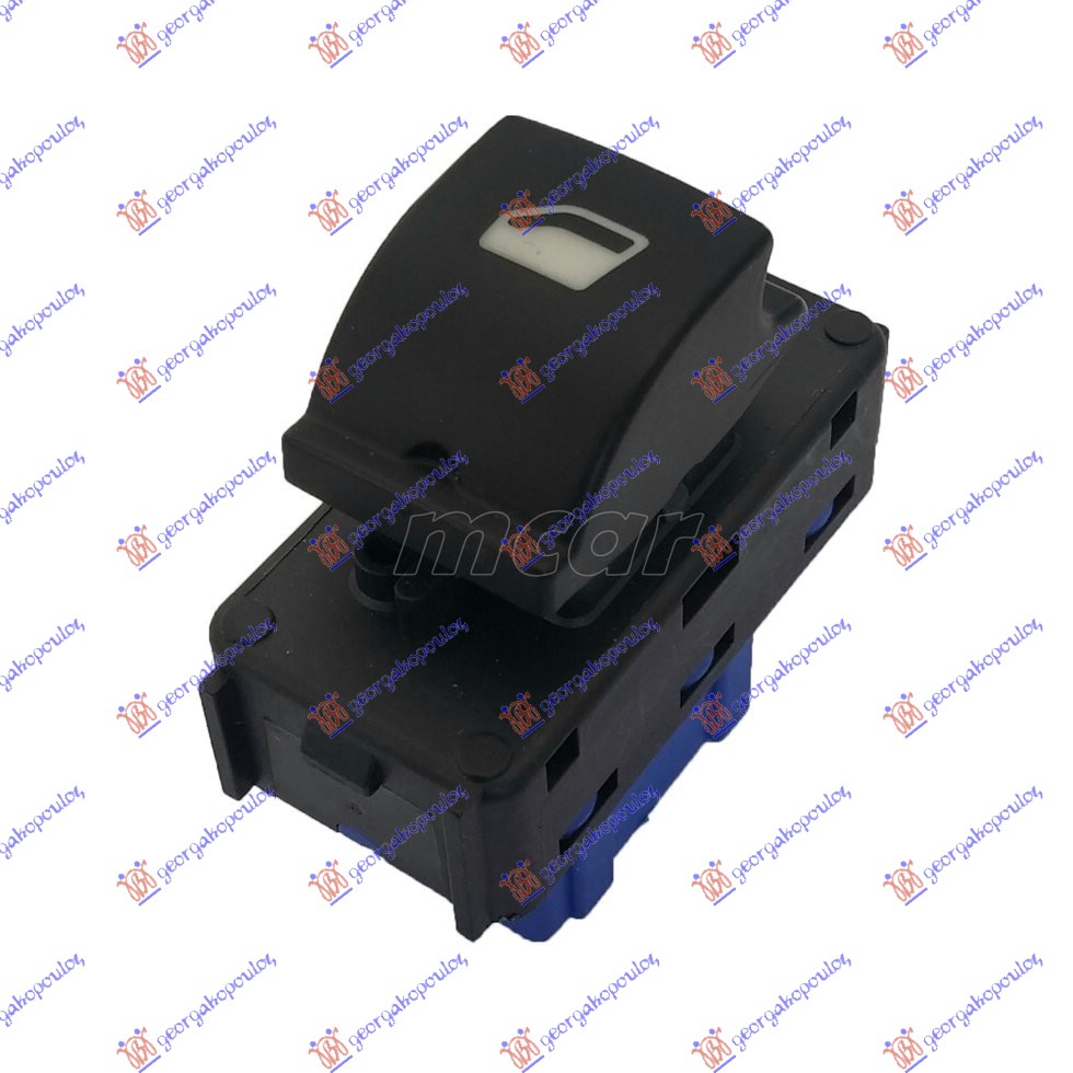 ΔΙΑΚΟΠΤΗΣ ΠΑΡΑΘΥΡΟΥ ΕΜΠΡΟΣ (ΔΕΞΙ=ΑΡΙΣΤΕΡΟ) (Μπλέ Φίσα) (6pin) ΔΕΞ