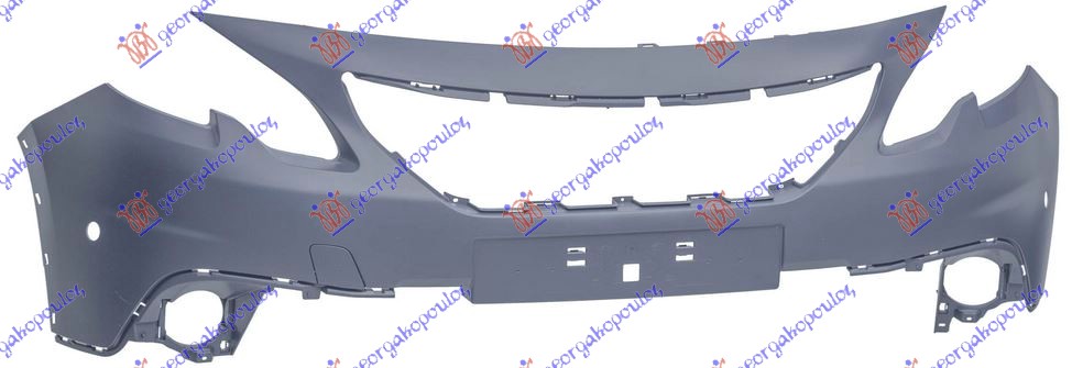 ΠΡΟΦΥΛΑΚΤΗΡΑΣ ΕΜΠΡΟΣ ΑΝΩ ΒΑΦΟΜΕΝΟΣ (ΜΕ ΤΡΥΠΑ ΓΙΑ ΦΡΥΔΙΑ) (ALLURE/GT-LINE) (ΜΕ 2 PDC)