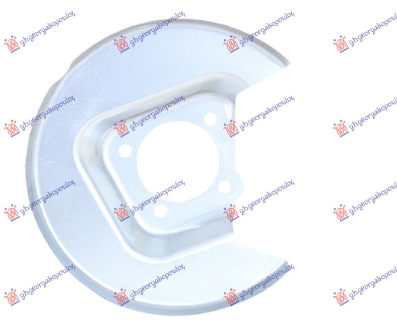 ΕΛΑΣΜΑ ΔΙΣΚΟΠΛΑΚΑΣ ΠΙΣΩ (ΔΙΑΜΕΤΡΟΣ ΕΛΑΣΜΑΤΟΣ 290/79ΜΜ) (ΔΙΣΚΟΠΛΑΚΑ 249ΜΜ) ΔΕΞ