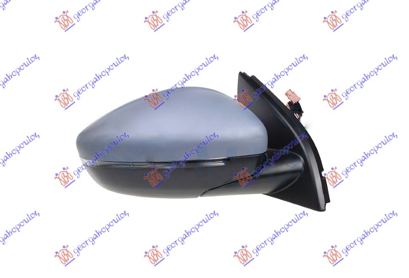 ΚΑΘΡΕΦΤΗΣ ΗΛΕΚΤΡΙΚΟΣ ΘΕΡΜΑΙΝΟΜΕΝΟΣ ΒΑΦΟΜΕΝΟΣ (ΜΕ ΦΛΑΣ & ΑΙΣΘΗΤΗΡΑ) (CONVEX GLASS) ΔΕΞ