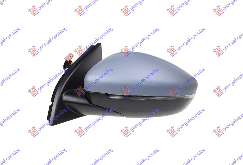 ΚΑΘΡΕΦΤΗΣ ΗΛΕΚΤΡΙΚΟΣ ΘΕΡΜΑΙΝΟΜΕΝΟΣ ΗΛΕΚΤΡΙΚΑ ΑΝΑΚΛΙΝΟΜΕΝΟΣ ΒΑΦΟΜΕΝΟΣ (ΜΕ ΦΛΑΣ & ΦΩΣ ΑΣΦΑΛΕΙΑΣ) (Α ΠΟΙΟΤΗΤΑ) (CONVEX GLASS) ΑΡ