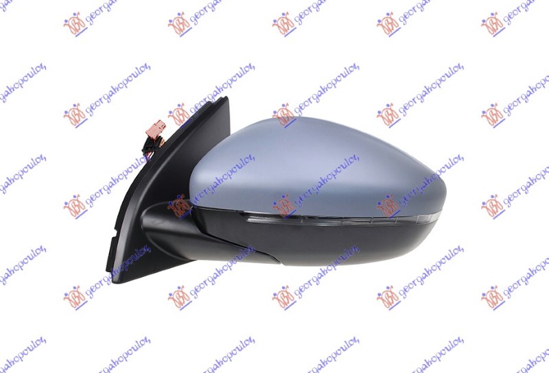 ΚΑΘΡΕΦΤΗΣ ΗΛΕΚΤΡΙΚΟΣ ΘΕΡΜΑΙΝΟΜΕΝΟΣ ΗΛΕΚΤΡΙΚΑ ΑΝΑΚΛΙΝΟΜΕΝΟΣ ΒΑΦΟΜΕΝΟΣ (ΜΕ ΦΛΑΣ & ΦΩΣ ΑΣΦΑΛΕΙΑΣ) (CONVEX GLASS) ΑΡ