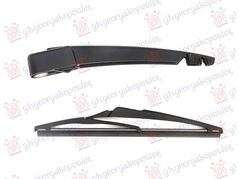 ΥΑΛΟΚΑΘΑΡΙΣΤΗΡΑΣ ΠΙΣΩ ΜΕ ΜΠΡΑΤΣΟ 240mm