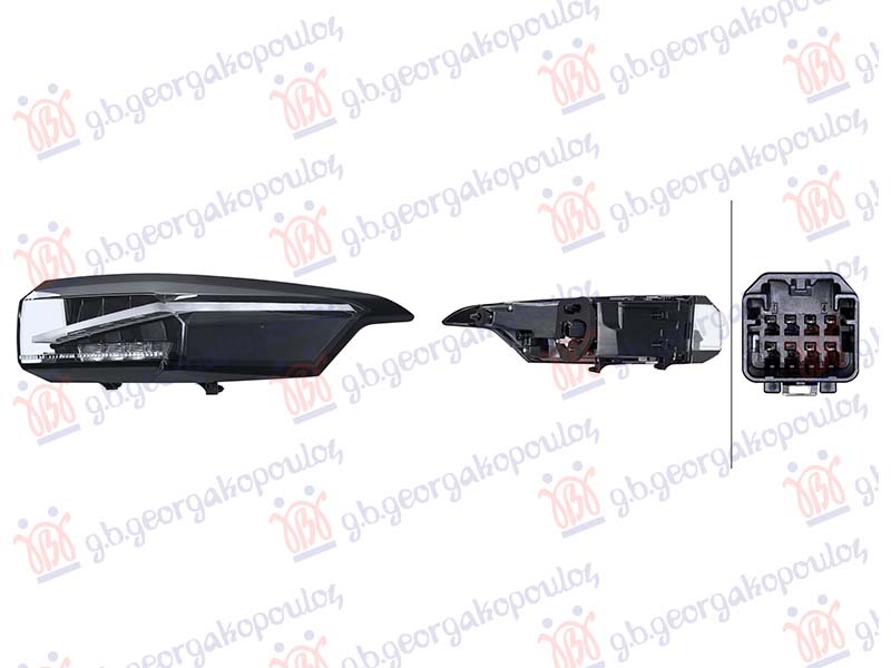 ΦΑΝΟΣ ΠΙΣΩ ΕΞΩ FULL LED (HELLA) ΔΕΞ