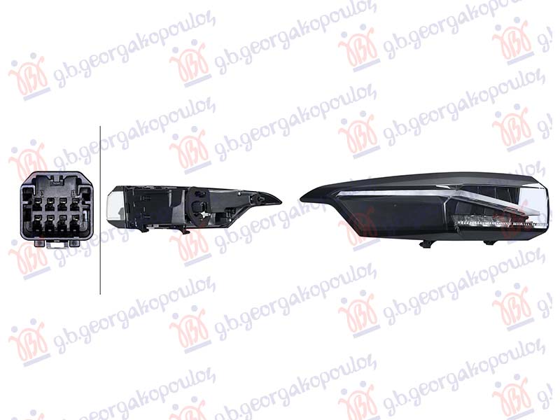 ΦΑΝΟΣ ΠΙΣΩ ΕΞΩ FULL LED (HELLA) ΑΡ