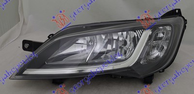 ΦΑΝΟΣ ΕΜΠΡΟΣ ΗΛΕΚΤΡΙΚΟΣ ΜΑΥΡΟΣ (Ε) (TYC) ΔΕΞ