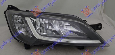 ΦΑΝΟΣ ΕΜΠΡΟΣ ΗΛΕΚΤΡΙΚΟΣ ΜΑΥΡΟΣ (Ε) (TYC) ΑΡ