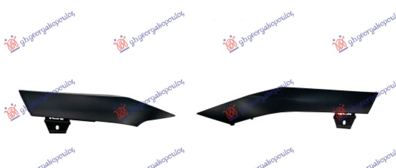 ΔΙΑΚΟΣΜΗΤΙΚΟ ΦΑΝΟΥ ΕΜΠΡΟΣ ΑΝΩ (ECO LED) (ALLURE) (ΣΕΤ 2 ΤΕΜΑΧΙΑ)