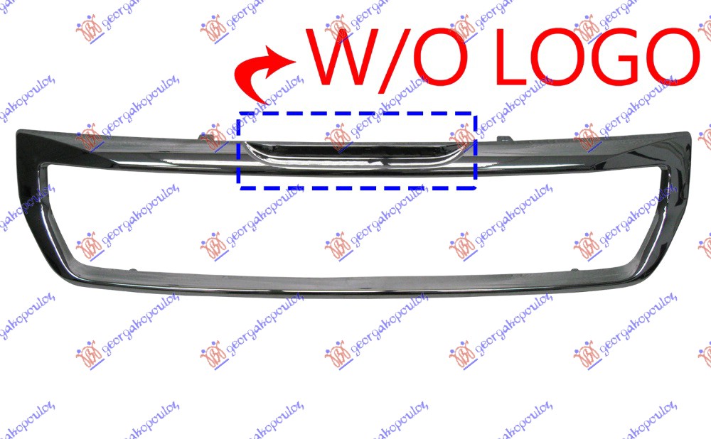 ΠΛΑΙΣΙΟ ΜΑΣΚΑΣ ΧΡΩΜΙΟ (ΧΩΡΙΣ ΛΟΓΟΤΥΠΟ)