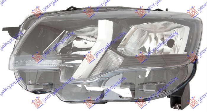 ΦΑΝΟΣ ΕΜΠΡΟΣ ΗΛΕΚΤΡΙΚΟΣ (H7/H1) (Ε) (DEPO) ΑΡ