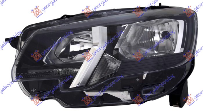 ΦΑΝΟΣ ΕΜΠΡΟΣ ΗΛΕΚΤΡΙΚΟΣ (H7/H1) (Ε) (TYC) ΑΡ