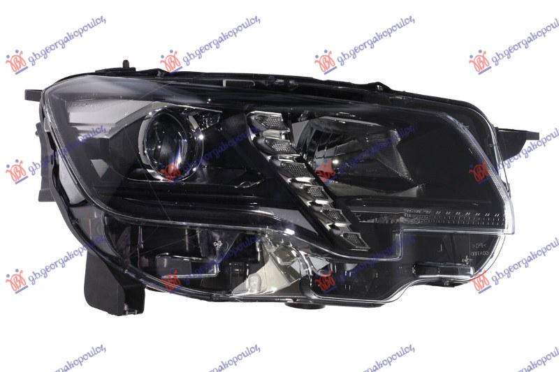 ΦΑΝΟΣ ΕΜΠΡΟΣ ΗΛΕΚΤΡΙΚΟΣ (Η7/Η1) ΜΕ ΦΩΣ ΗΜΕΡΑΣ LED (VALEO) ΔΕΞ