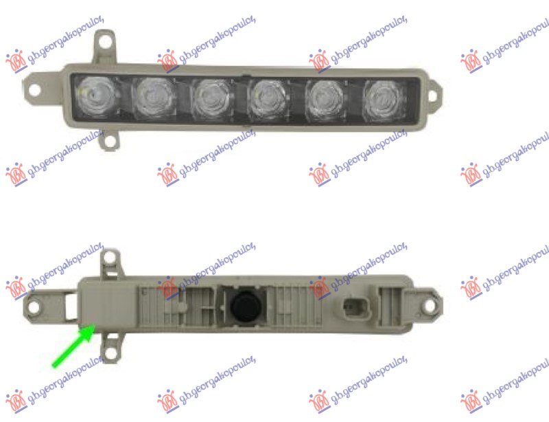 ΦΑΝΟΣ ΗΜΕΡΑΣ ΕΜΠΡΟΣ LED (E)