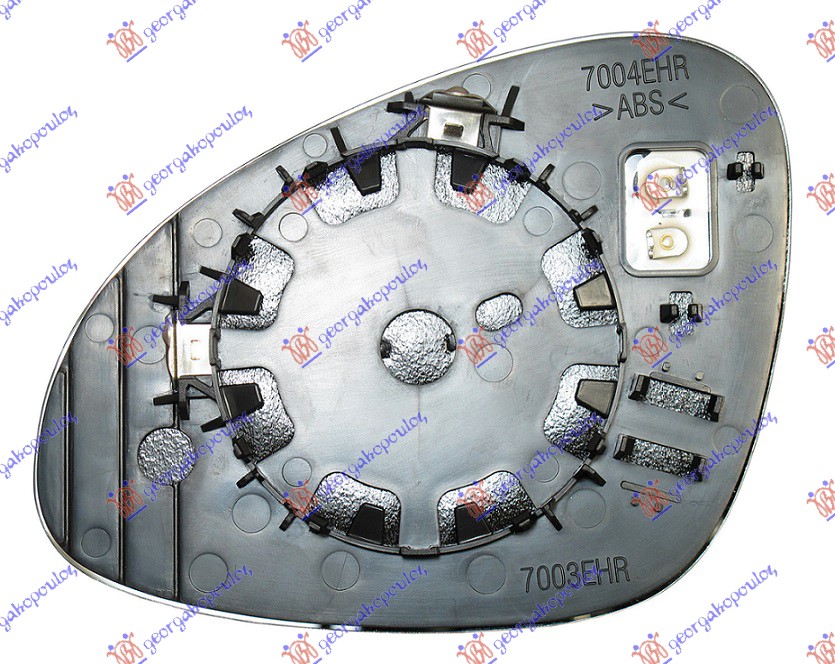 ΚΡΥΣΤΑΛΛΟ ΚΑΘΡΕΦΤΗ ΘΕΡΜΑΙΝΟΜΕΝΟ (ΜΕ ΚΑΜΕΡΑ) (CONVEX GLASS) ΔΕΞ