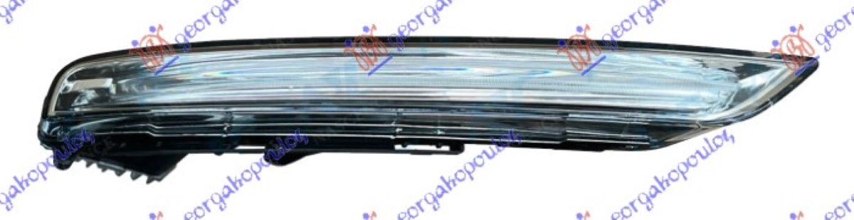 ΦΑΝΟΣ ΗΜΕΡΑΣ ΕΜΠΡΟΣ LED ΔΕΞ