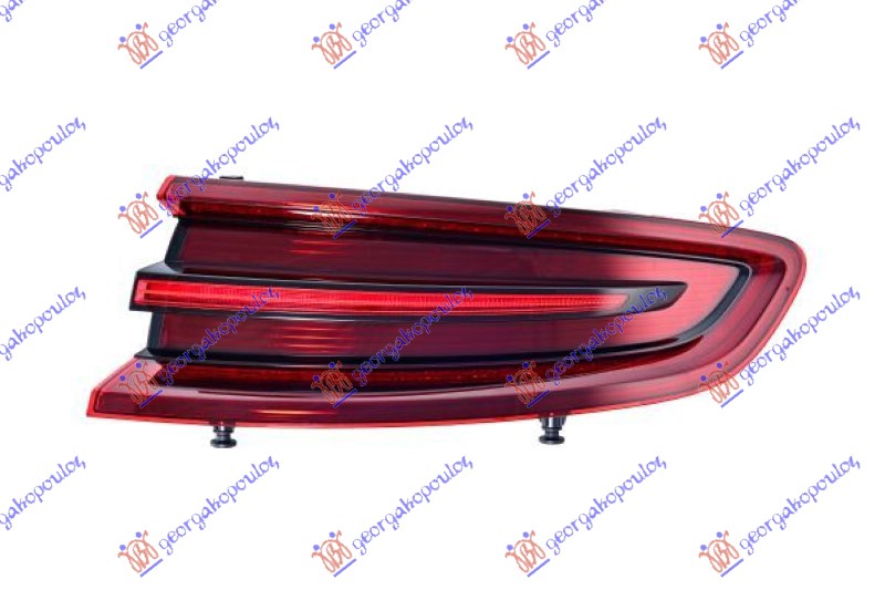 ΦΑΝΟΣ ΠΙΣΩ ΕΞΩ LED ΣΚΟΥΡΟ (HELLA) ΔΕΞ