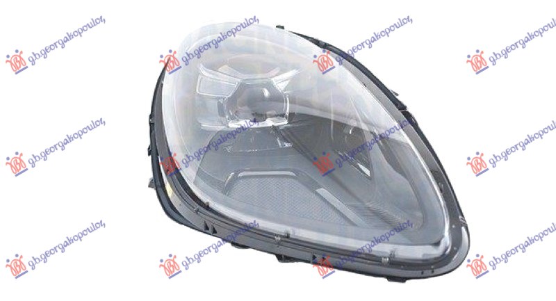 ΦΑΝΟΣ ΕΜΠΡΟΣ FULL LED (PDLS) ΜΑΥΡΟ (Ε) (MARELLI) ΔΕΞ