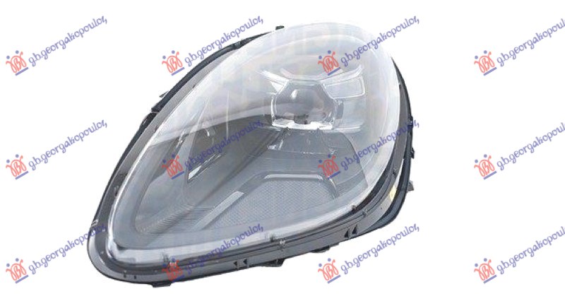 ΦΑΝΟΣ ΕΜΠΡΟΣ FULL LED (PDLS) ΜΑΥΡΟ (Ε) (MARELLI) ΑΡ