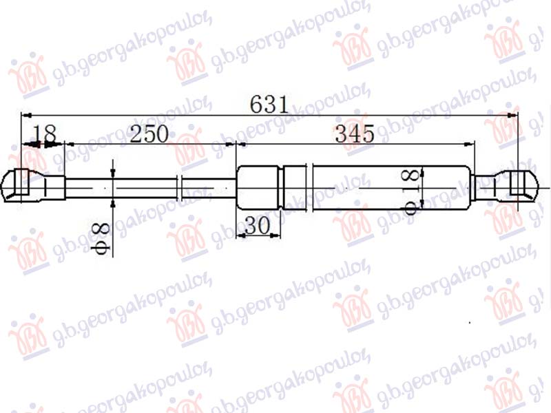 ΑΜΟΡΤΙΣΕΡ ΜΠΑΓΚΑΖ (632,5L-550N)