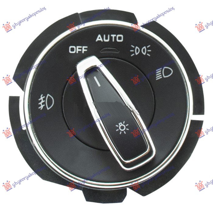 ΔΙΑΚΟΠΤΗΣ ΦΩΤΩΝ ΜΕ AUTO (Χρώμιο) (4pin)