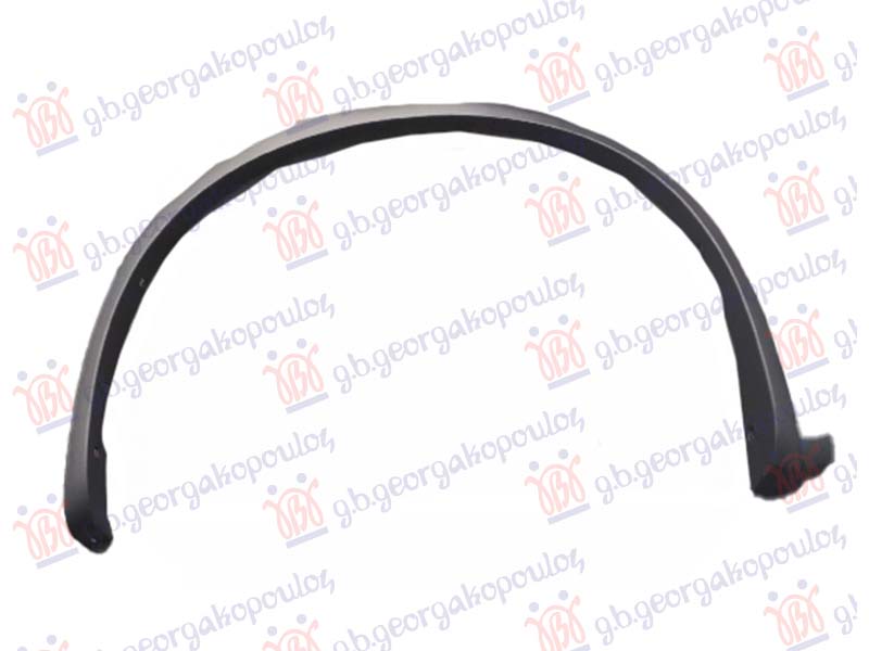 ΚΟΥΡΜΠΑ ΦΤΕΡΟΥ ΕΜΠΡΟΣ ΠΛΑΣΤΙΚΗ ΜΑΥΡΗ ΑΡ