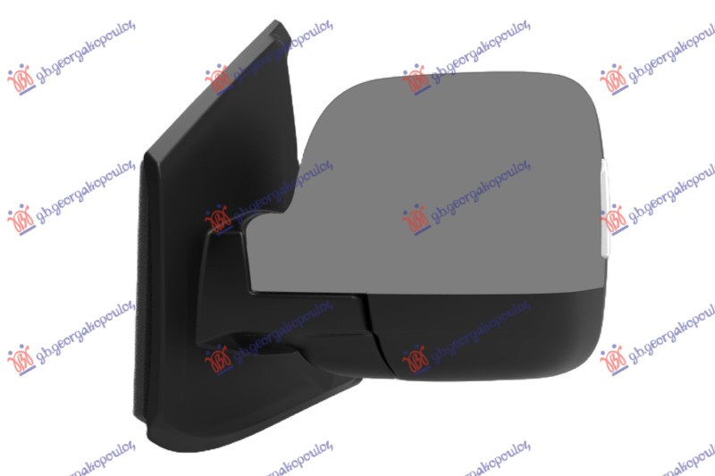 ΚΑΘΡΕΦΤΗΣ ΗΛΕΚΤΡΙΚΟΣ ΘΕΡΜΑΙΝΟΜΕΝΟΣ ΒΑΦΟΜΕΝΟΣ (ΜΕ ΦΛΑΣ) (ΗΛΕΚΤΡΙΚΑ ΑΝΑΚΛΙΝΟΜΕΝΟΣ) (9 PIN) (ASPHERICAL GLASS) ΑΡ