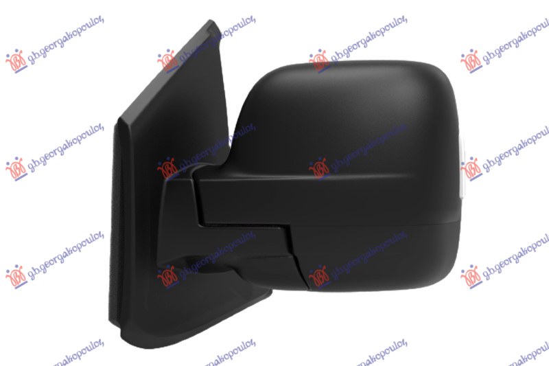 ΚΑΘΡΕΦΤΗΣ ΗΛΕΚΤΡΙΚΟΣ ΘΕΡΜΑΙΝΟΜΕΝΟΣ ΜΑΥΡΟΣ (ΜΕ ΦΛΑΣ) (12H7P) (ASPHERICAL GLASS) ΑΡ