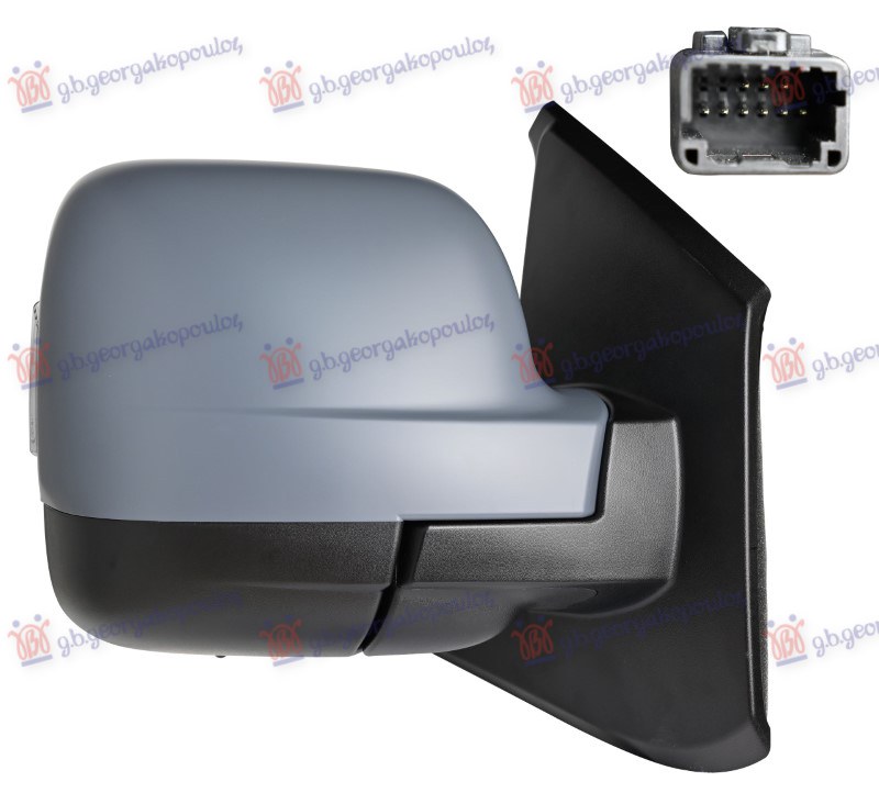 ΚΑΘΡΕΦΤΗΣ ΗΛΕΚΤΡΙΚΟΣ ΘΕΡΜΑΙΝΟΜΕΝΟΣ ΒΑΦΟΜΕΝΟΣ (ΜΕ ΦΛΑΣ & ΑΙΣΘΗΤΗΡΑ) (9 PIN) (ASPHERICAL GLASS) (Α ΠΟΙΟΤΗΤΑ) ΔΕΞ