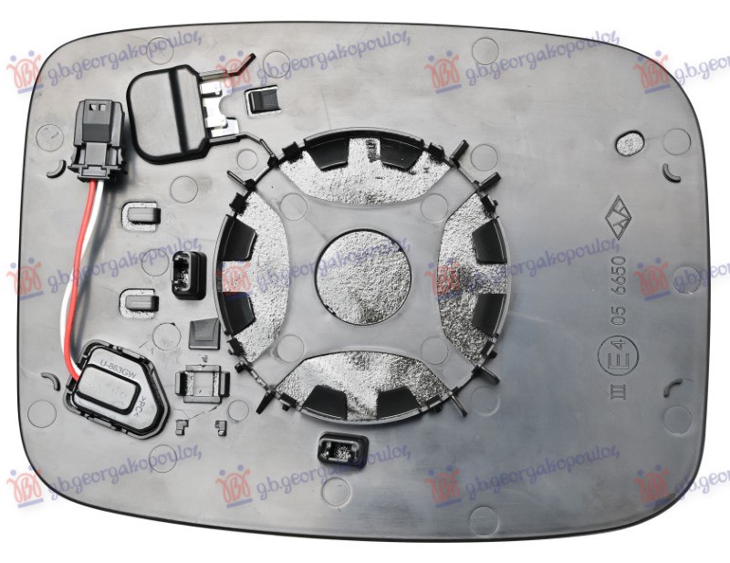ΚΡΥΣΤΑΛΛΟ ΚΑΘΡΕΦΤΗ ΘΕΡΜΑΙΝΟΜΕΝΟ (ΜΕ BLIS) (ASPHERICAL GLASS) ΔΕΞ