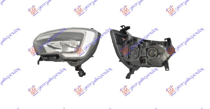 ΦΑΝΟΣ ΕΜΠΡΟΣ ΗΛΕΚΤΡΙΚΟΣ ΜΕ ΦΩΣ ΗΜΕΡΑΣ LED (E) (DEPO) ΑΡ