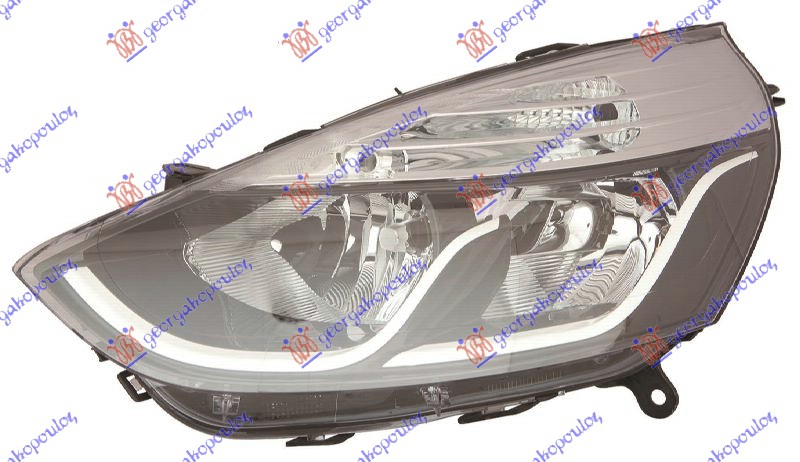 ΦΑΝΟΣ ΕΜΠΡΟΣ ΗΛΕΚΤΡΙΚΟΣ (RS) ΜΕ ΛΕΥΚΑ ΦΡΥΔΙΑ (Ε) (DEPO) ΑΡ