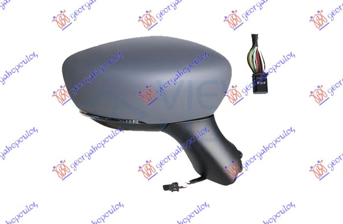 ΚΑΘΡΕΦΤΗΣ ΗΛΕΚΤΡΙΚΟΣ ΘΕΡΜΑΙΝΟΜΕΝΟΣ ΗΛΕΚΤΡΙΚΑ ΑΝΑΚΛΙΝΟΜΕΝΟΣ ΒΑΦΟΜΕΝΟΣ (ΜΕ ΦΛΑΣ & ΑΙΣΘΗΤΗΡΑ) 11 PIN (Α ΠΟΙΟΤΗΤΑ) (CONVEX GLASS) ΔΕΞ