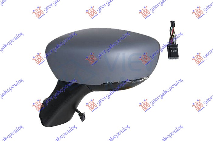 ΚΑΘΡΕΦΤΗΣ ΗΛΕΚΤΡΙΚΟΣ ΘΕΡΜΑΙΝΟΜΕΝΟΣ ΗΛΕΚΤΡΙΚΑ ΑΝΑΚΛΙΝΟΜΕΝΟΣ ΒΑΦΟΜΕΝΟΣ (ΜΕ ΦΛΑΣ) 9 PIN (Α ΠΟΙΟΤΗΤΑ) (ASPHERICAL GLASS) ΑΡ