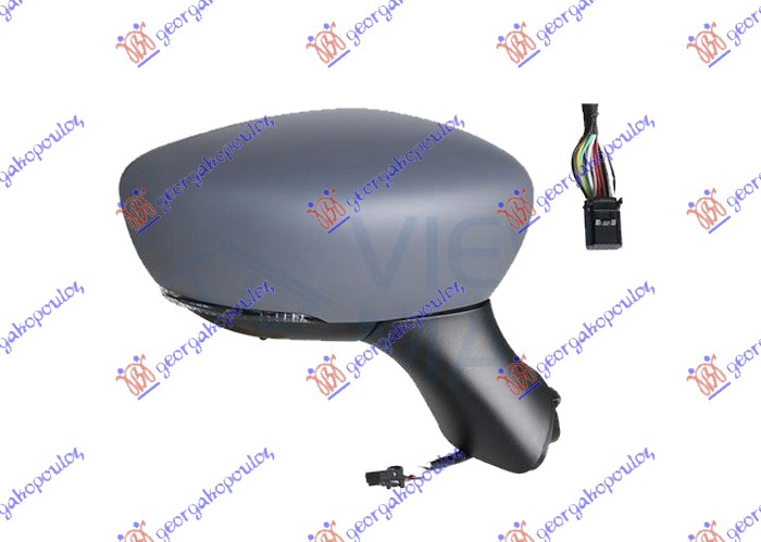 ΚΑΘΡΕΦΤΗΣ ΗΛΕΚΤ. ΘΕΡΜΑΙΝ. ΗΛΕΚΤ. ΑΝΑΚΛ. ΒΑΦΟΜ. (ΜΕ ΦΛΑΣ & ΑΙΣΘΗΤΗΡΑ & BLIS) 12 PIN (Α ΠΟΙΟΤΗΤΑ) (CONVEX GLASS) ΔΕΞ