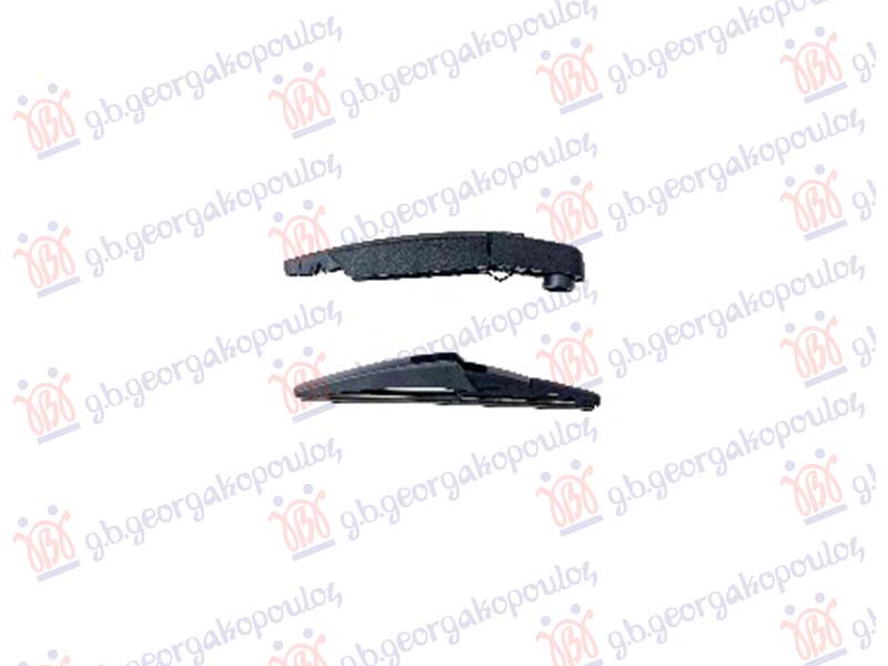 ΥΑΛΟΚΑΘΑΡΙΣΤΗΡΑΣ ΠΙΣΩ ΜΕ ΜΠΡΑΤΣΟ 230mm