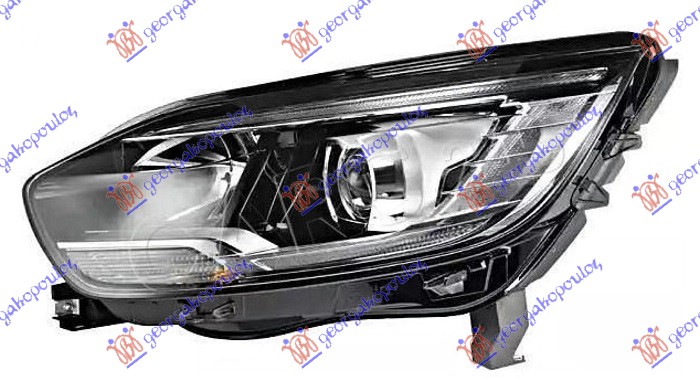 ΦΑΝΟΣ ΕΜΠΡΟΣ ΗΛΕΚΤΡΙΚΟΣ ΜΕ ΦΩΣ ΗΜΕΡΑΣ LED (HELLA) ΑΡ