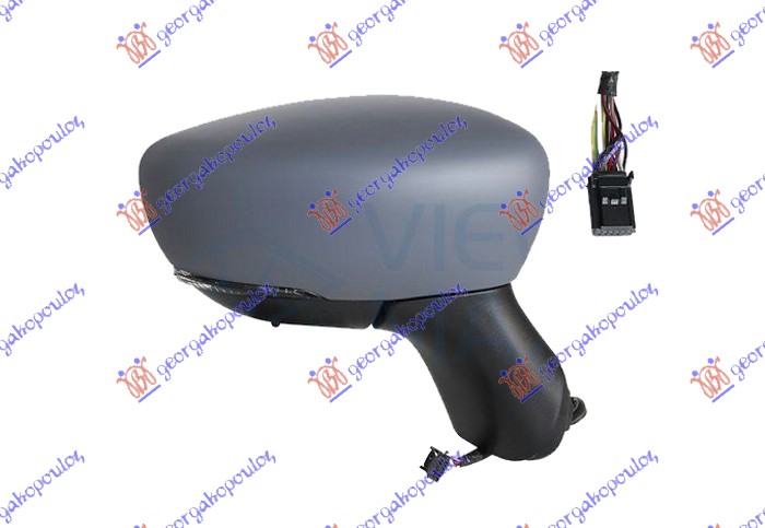 ΚΑΘΡΕΦΤΗΣ ΗΛΕΚΤΡΙΚΟΣ ΘΕΡΜΑΙΝΟΜΕΝΟΣ ΗΛΕΚΤΡΙΚΑ ΑΝΑΚΛΙΝΟΜΕΝΟΣ ΒΑΦΟΜΕΝΟΣ (ΜΕ ΦΛΑΣ & ΑΙΣΘΗΤΗΡΑ) (11 PIN) (Α ΠΟΙΟΤΗΤΑ) (CONVEX GLASS) ΔΕΞ