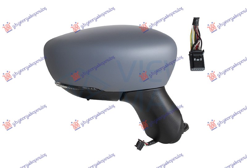 ΚΑΘΡΕΦΤΗΣ ΗΛΕΚΤ. ΘΕΡΜΑΙΝ. ΗΛΕΚΤ. ΑΝΑΚΛ. ΒΑΦΟΜ. (ΜΕ ΦΛΑΣ & ΑΙΣΘΗΤΗΡΑ & BLIS) 12 PIN (Α ΠΟΙΟΤΗΤΑ) (CONVEX GLASS) ΔΕΞ