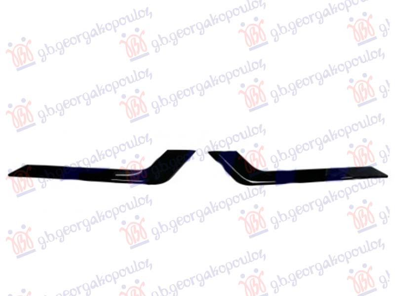 ΔΙΑΚΟΣΜΗΤΙΚΟ ΠΡΟΦΥΛΑΚΤΗΡΑ ΠΙΣΩ (ΜΑΥΡΟ ΓΥΑΛΙΣΤΕΡΟ) (ΣΕΤ 2 ΤΕΜΑΧΙΑ)