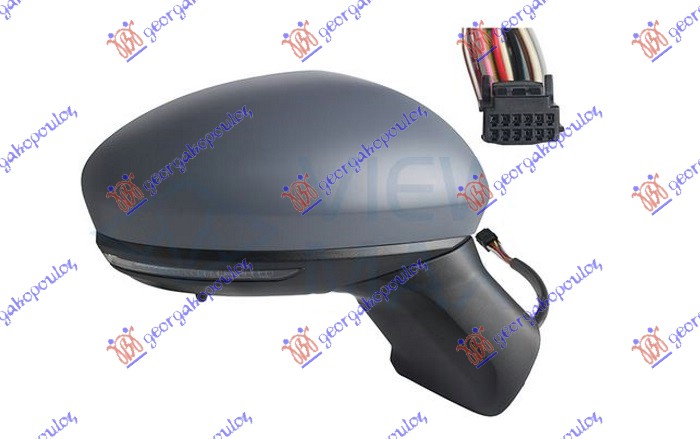 ΚΑΘΡΕΦΤΗΣ ΗΛΕΚΤ. ΘΕΡΜΑΙΝ. ΗΛ. ΑΝΑΚΛ. ΒΑΦΟΜ. (ΜΕ ΦΛΑΣ & ΑΙΣΘΗΤΗΡΑ & BLIS) (Α ΠΟΙΟΤΗΤΑ) (12pin) (ASHPERICAL GLASS) ΔΕΞ