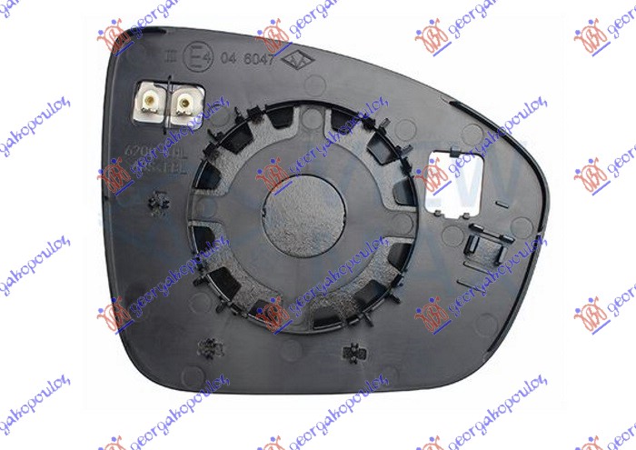 ΚΡΥΣΤΑΛΛΟ ΚΑΘΡΕΦΤΗ ΘΕΡΜΑΙΝΟΜΕΝΟ (ASPHERICAL GLASS) ΑΡ