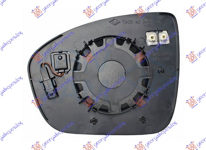 ΚΡΥΣΤΑΛΛΟ ΚΑΘΡΕΦΤΗ ΘΕΡΜΑΙΝΟΜΕΝΟ (ΜΕ BLIS) (ASPHERICAL GLASS) ΔΕΞ