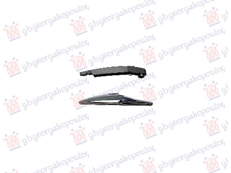 ΥΑΛΟΚΑΘΑΡΙΣΤΗΡΑΣ ΠΙΣΩ ΜΕ ΜΠΡΑΤΣΟ 270mm