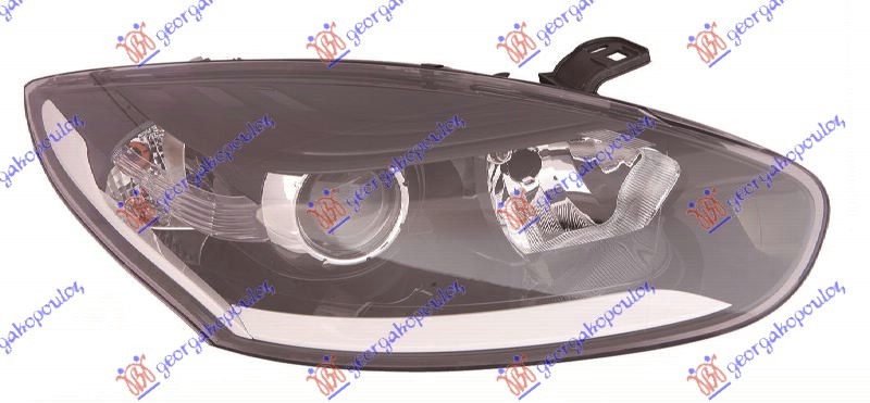 ΦΑΝΟΣ ΕΜΠΡΟΣ ΗΛΕΚΤΡΙΚΟΣ ΜΑΥΡΟ ΦΡΥΔΙ (Ε) (ΜΕ ΜΟΤΕΡ) (DEPO) ΔΕΞ