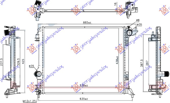 ΨΥΓΕΙΟ 1.2 TCE ΒΕΝΖΙΝΗ ΜΗΧΑΝΙΚΟ - 1.5 TDCi ΠΕΤΡΕΛΑΙΟ (540x440x16)