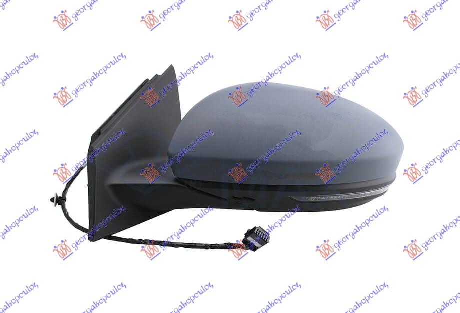 ΚΑΘΡΕΦΤΗΣ ΗΛΕΚΤΡΙΚΟΣ ΘΕΡΜΑΙΝΟΜΕΝΟΣ ΒΑΦΟΜΕΝΟΣ (ΜΕ ΦΛΑΣ) 7 PIN (ASPHERICAL GLASS) ΑΡ